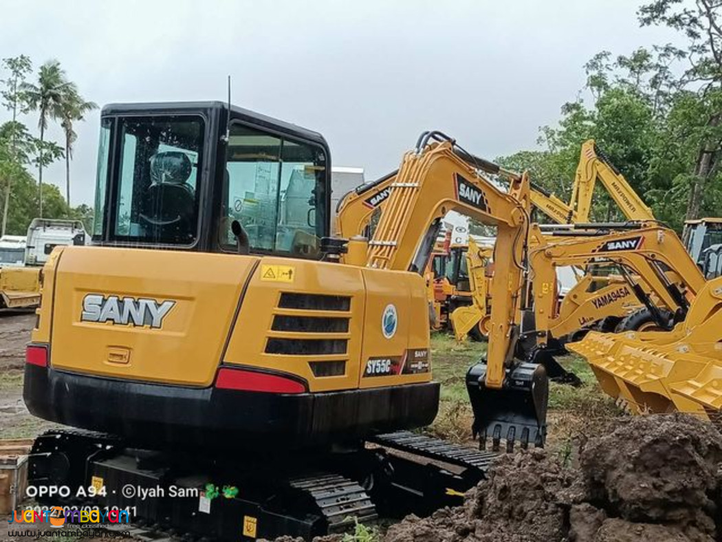 SANY SY55C CRAWLER EXCAVATOR 0.21CBM ISUZU ENGINE