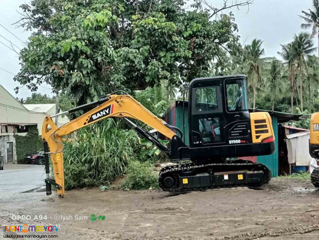 SANY SY55C CRAWLER EXCAVATOR 0.21CBM ISUZU ENGINE