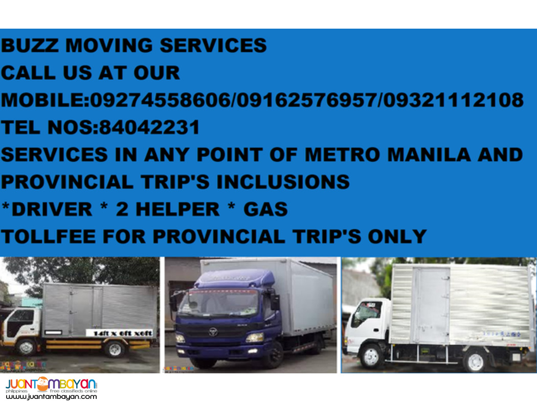 BUZZ MOVING SERVICES