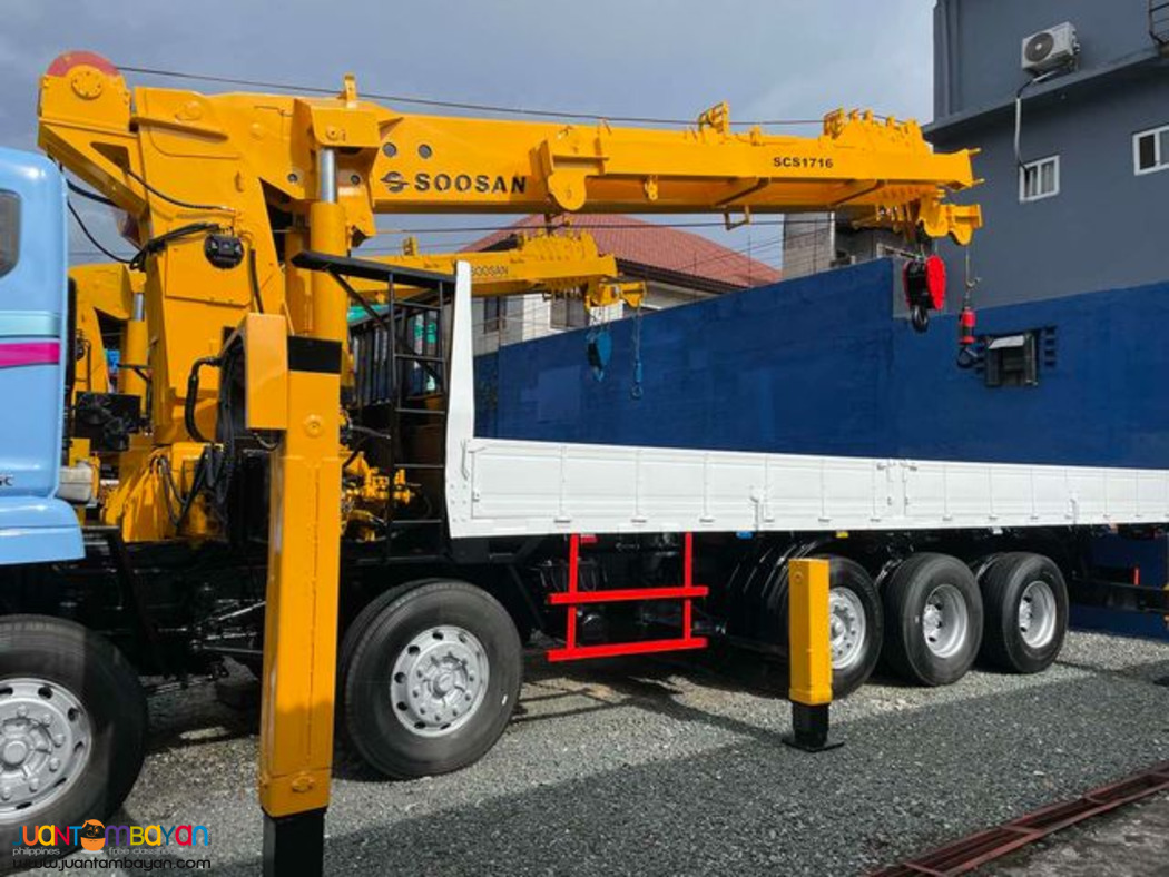 17 TONS BOOM TRUCK FOR SALE