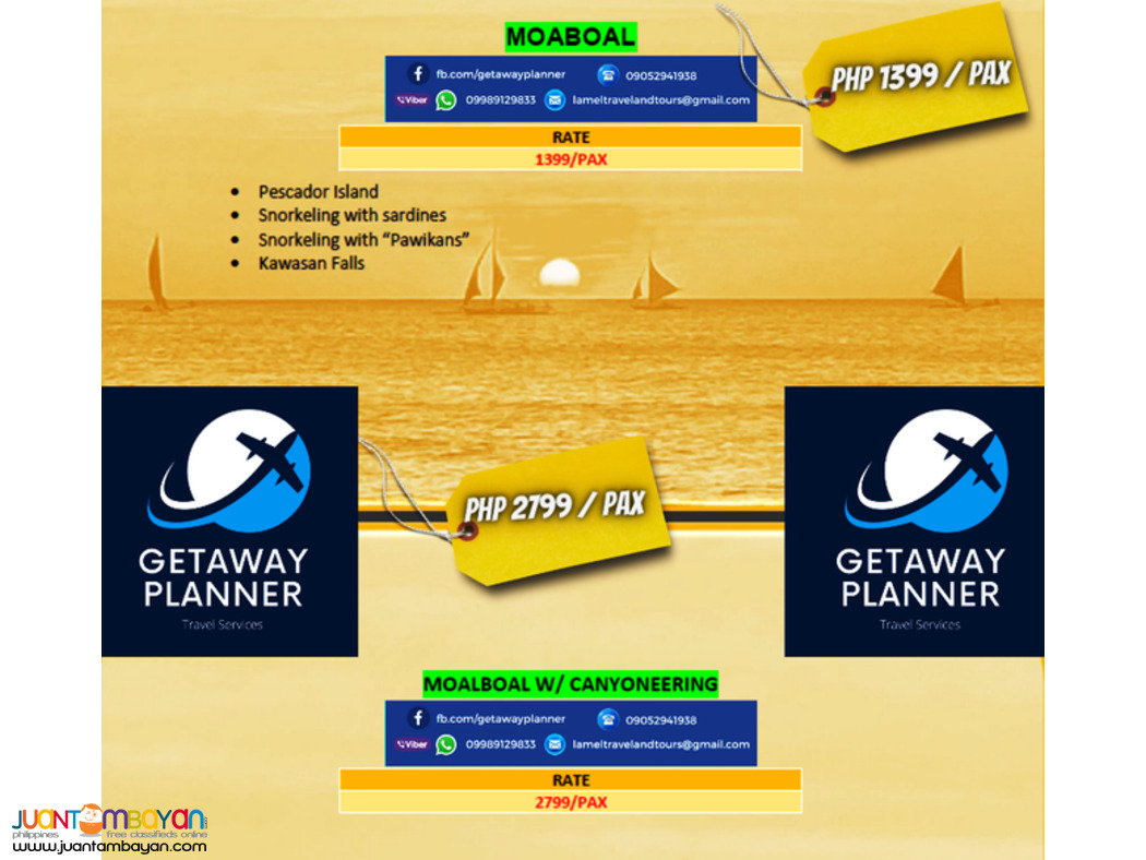 CEBU TOUR PACKAGE 3D/2N