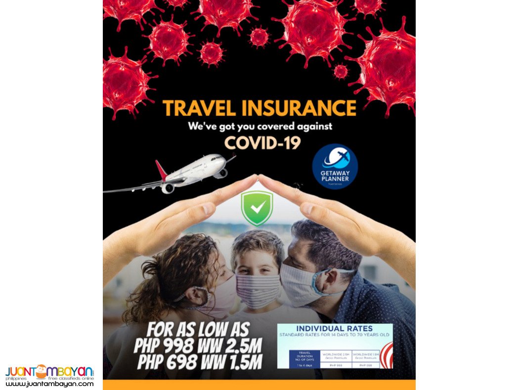 Safe Trip Comprehensive Travel Insurance with COVID-19 Medical COVER