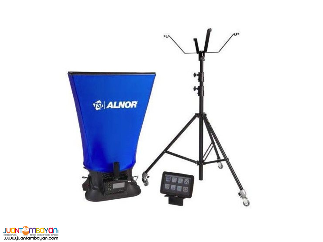 Alnor Balometer with Stand, Balometer Capture Hood, TSI, EBT731STA