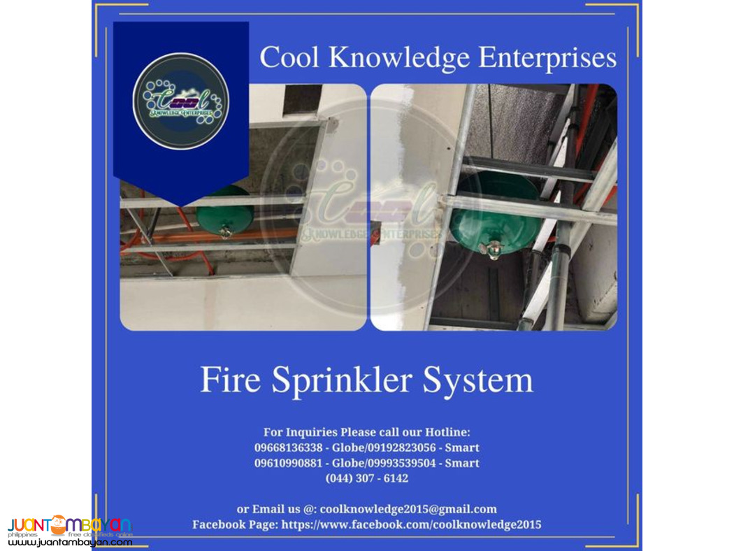 Fire Sprinkler System Intramuros, Manila