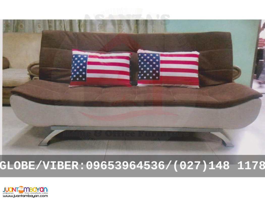 Sofa bed with 2pcs mini pillows / FACTORY PRICE