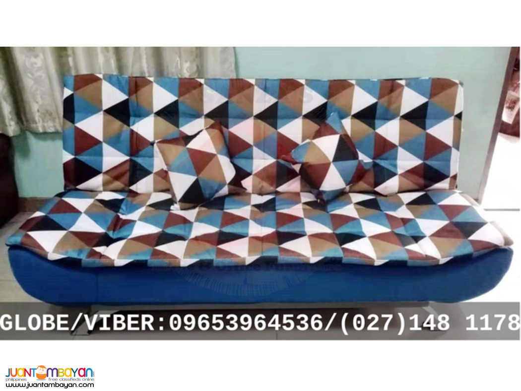 Sofa bed with 2pcs mini pillows / FACTORY PRICE