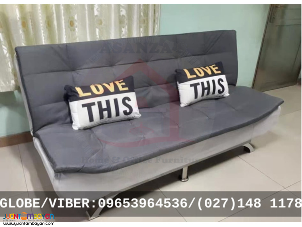 Sofa bed with 2pcs mini pillows / FACTORY PRICE