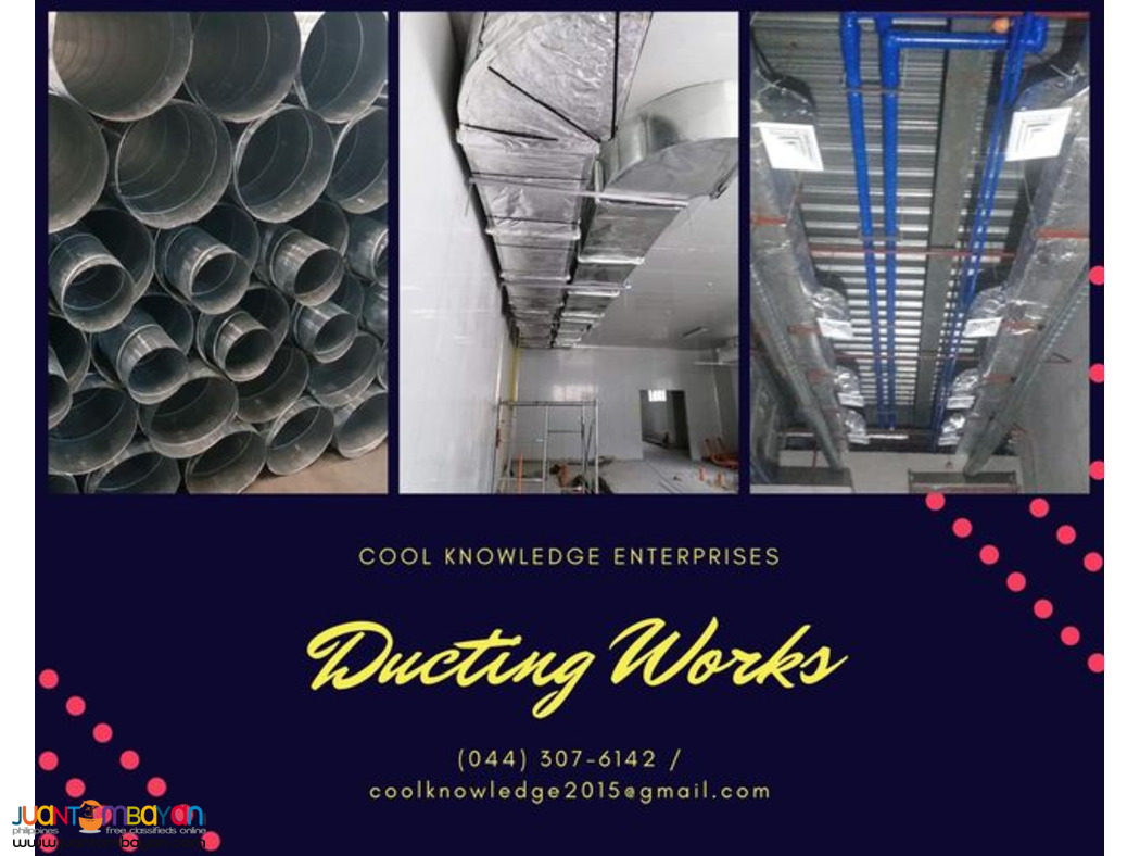Ducting Services for your Kitchen / Exhaust Duct and Fresh Air Duct