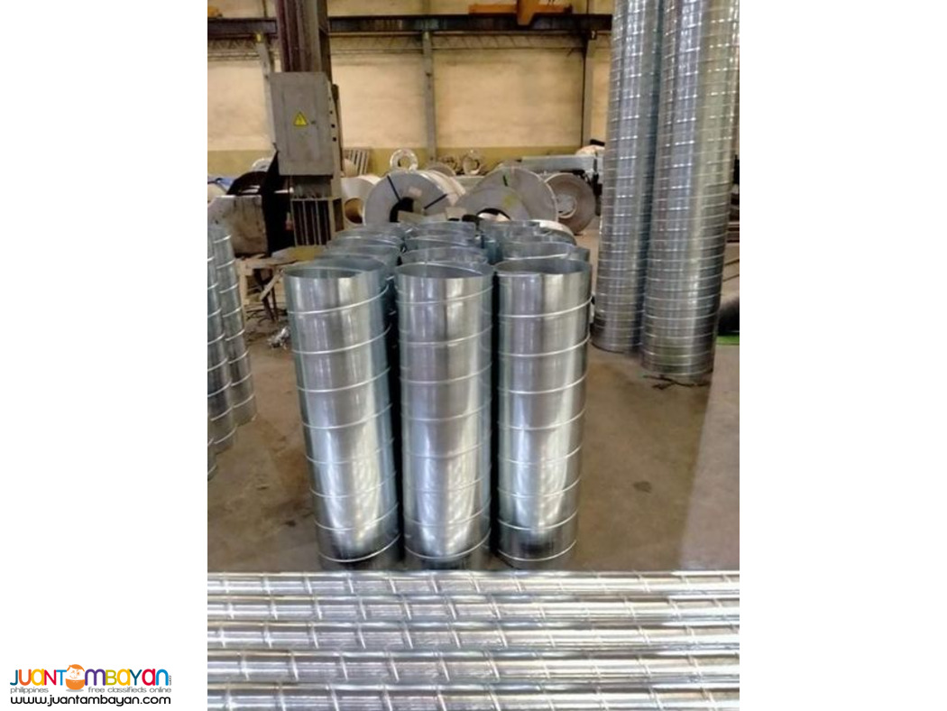 spiral Duct and fittings bulacan