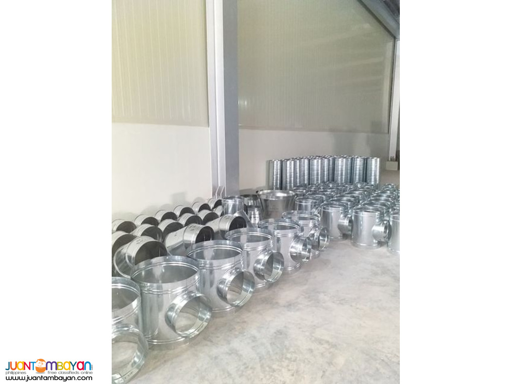 spiral Duct and fittings bulacan