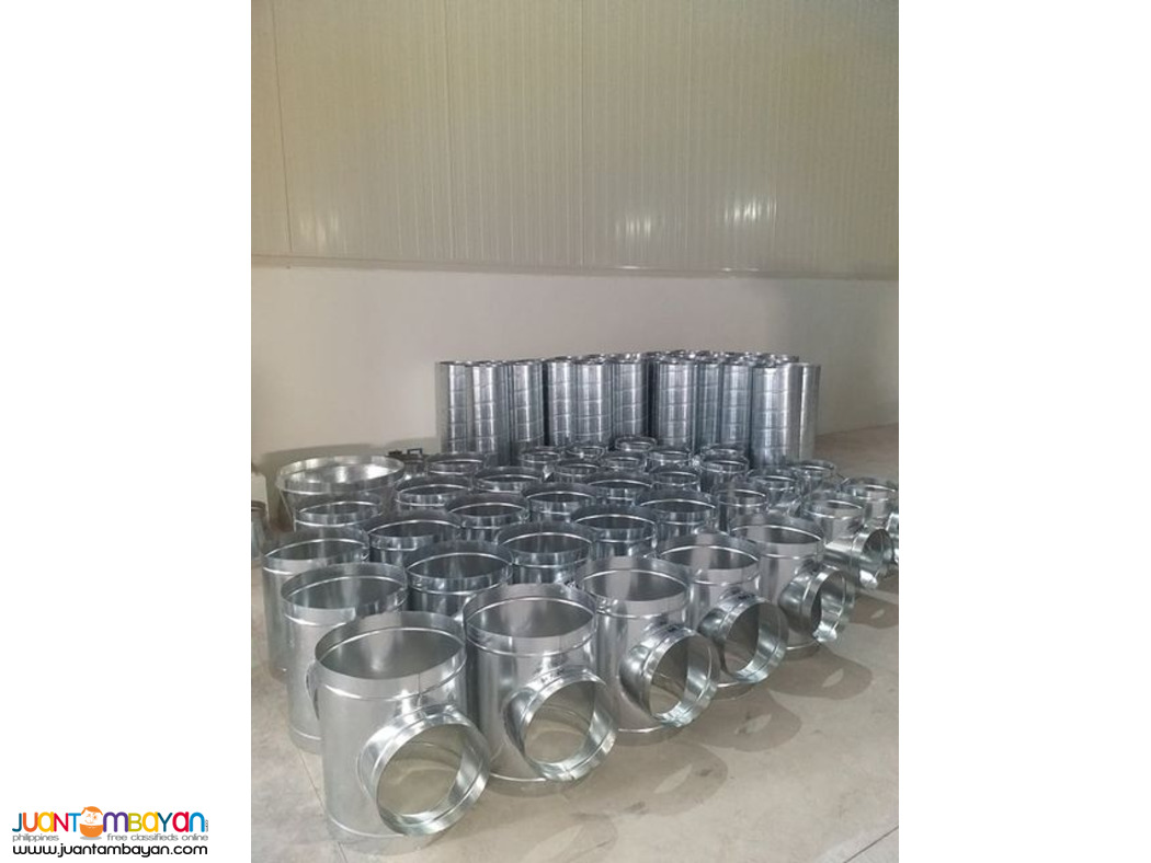 spiral Duct and fittings bulacan