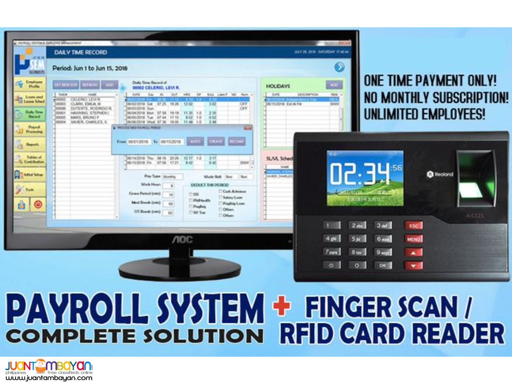Easy Payroll system, Payroll Software