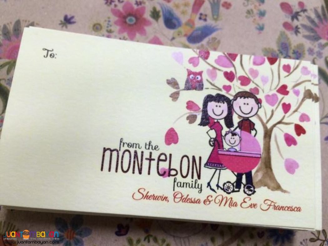 Christmas Gift Tag for Sale, Birthday Gift Tag for Sale