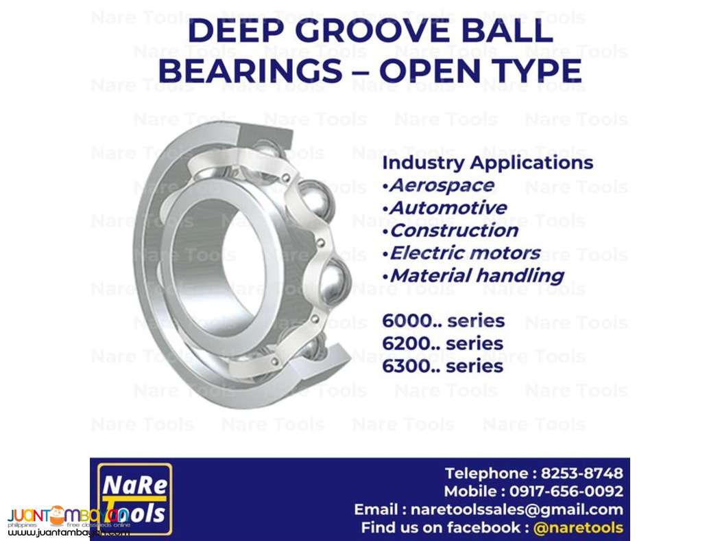 DEEP GROOVE BALL BEARINGS