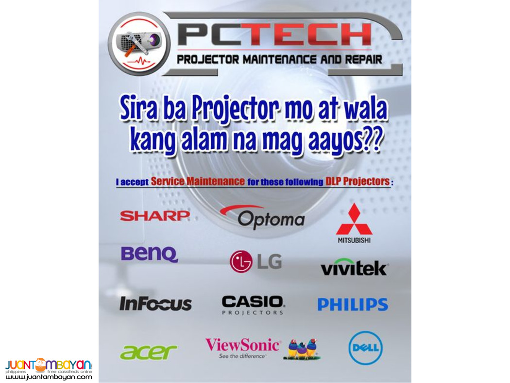 Projector Maintenance and Repair (Projector Spare Parts available)