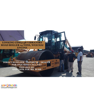 14tons vibratory road roller pizon cdm514b lonking for sale