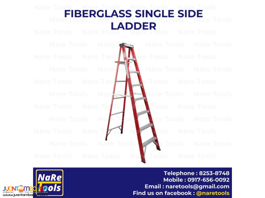 Topright Fiber Glass Single Side Ladder