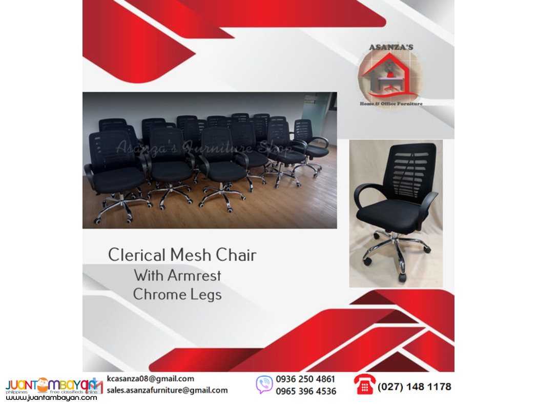 CLERICAL MESH CHAIR | STAFF CHAIR |  FACTORY PRICE