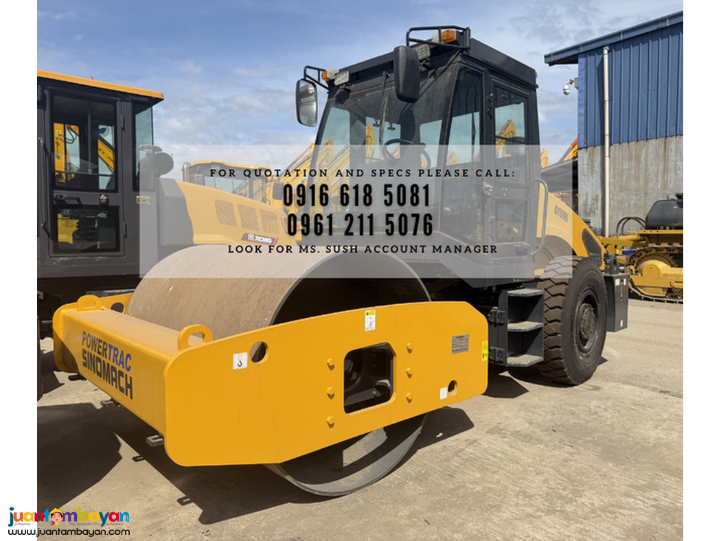 sinomach GSY08J 8tons Vibratory Road Roller Pizon brand new