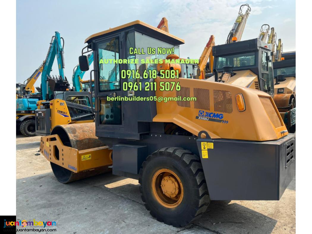 xs600j XCMG Vibratory road roller pizon 6tons for sale