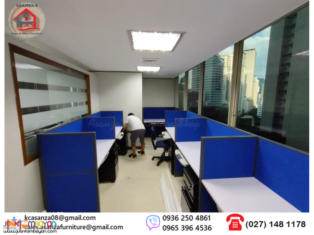 SPACE-SAVING CUBICLE | MOBILE PEDESTAL | KEYBOARD TRAY | FACTORY PRICE