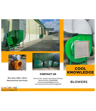 EXHAUST BLOWER | FRESH AIR BLOWER | SUPPLY | INSTALLATION