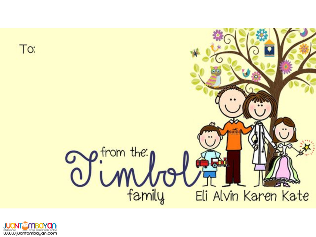 Gift Tags for Birthdays, Christmas, all Occasions