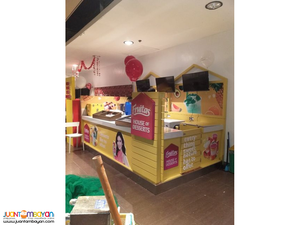 Cart Booth Kiosk Stall For Sale.