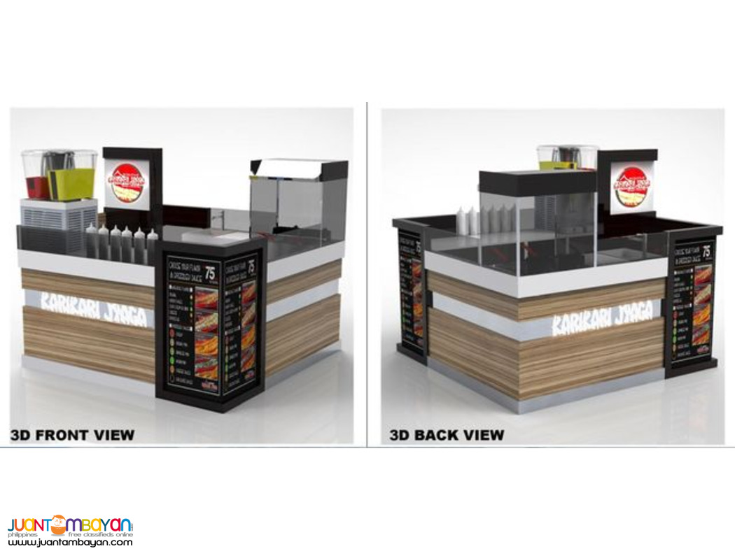 Mall Kiosk Designing, Mall Cart Designing