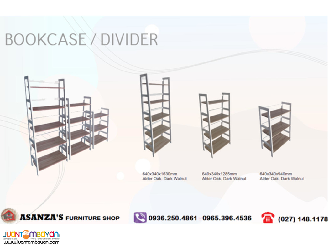 BOOKCASE | DIVIDER | FACTORY PRICE