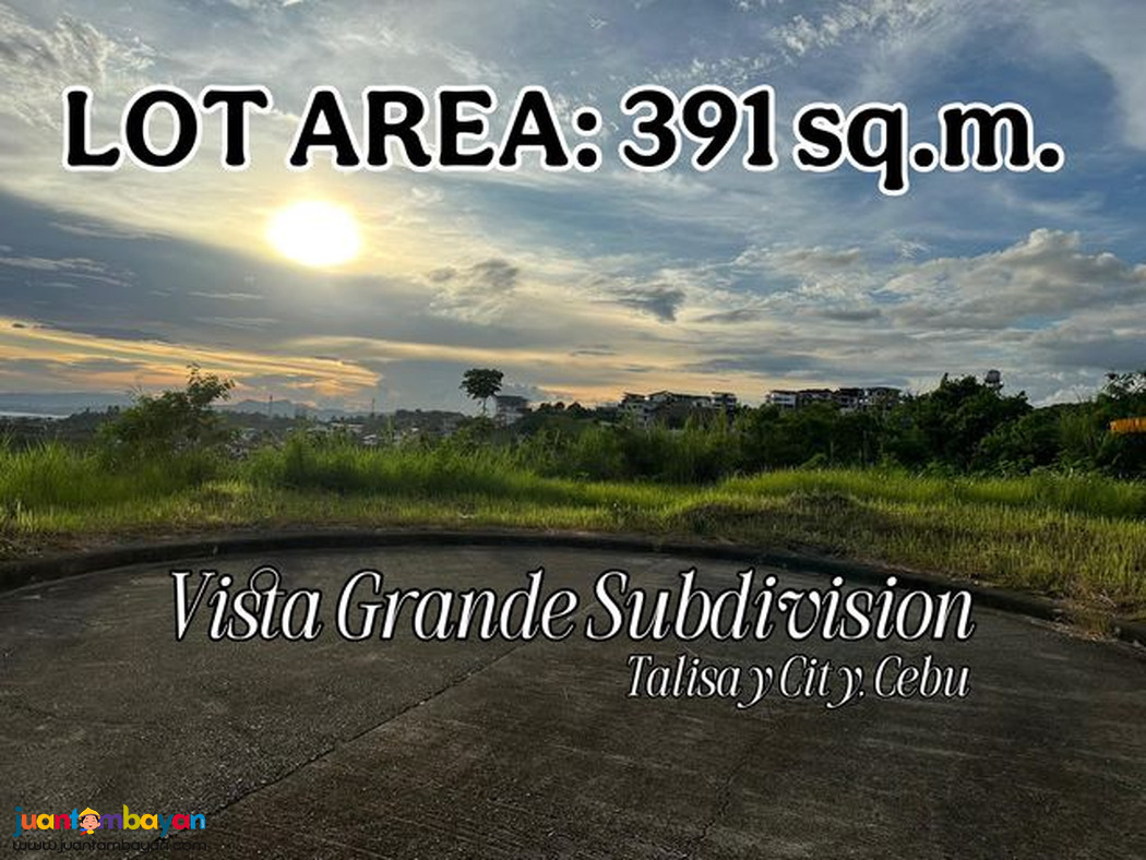 Lot for sale vista Grande Subd. Phase 2, Bulacao Talisay City Cebu 