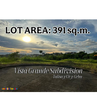 Lot for sale vista Grande Subd. Phase 2, Bulacao Talisay City Cebu 