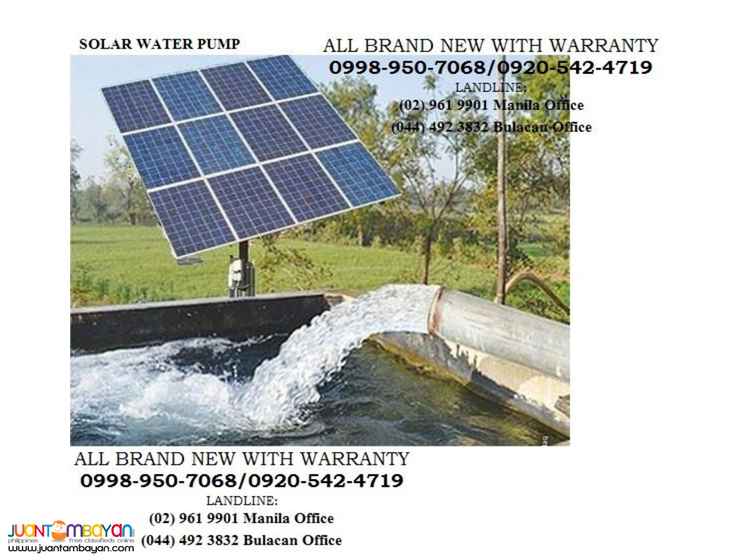 2022.04019. SOLAR WATER PUMP