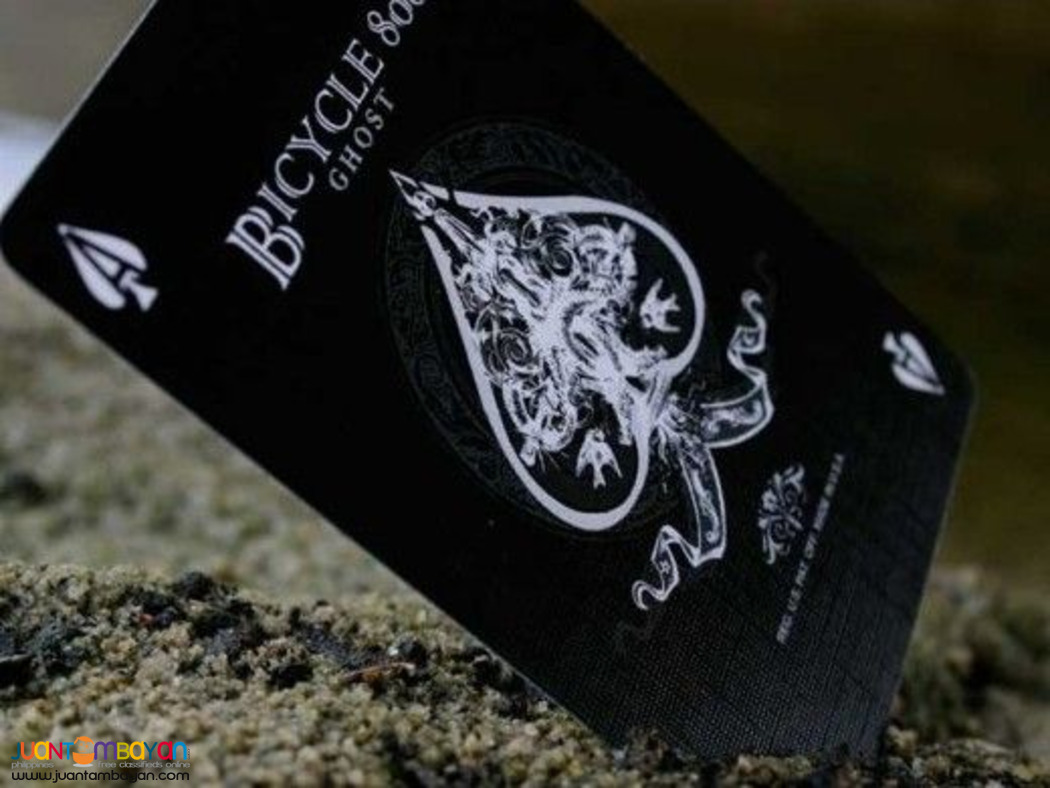 Bicycle Black Ghost Playing Cards