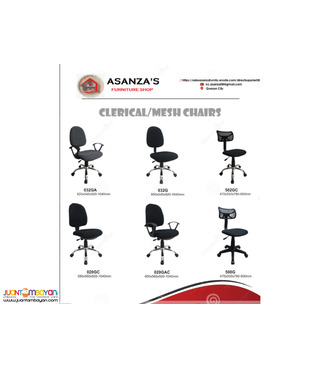 CLERICAL | MESH | VISITOR | EXECUTIVE CHAIRS - FACTORY PRICE