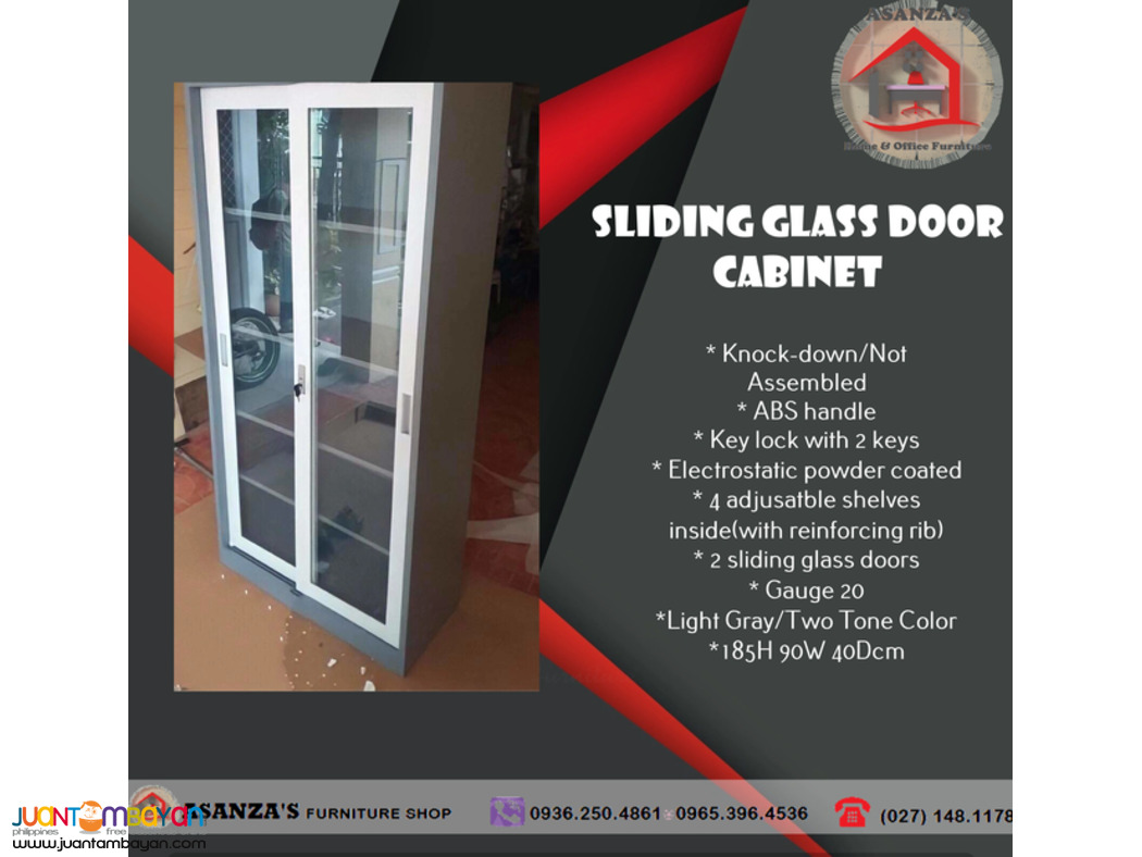 Sliding Glass Door Cabinet | Factory Price | Ready Made