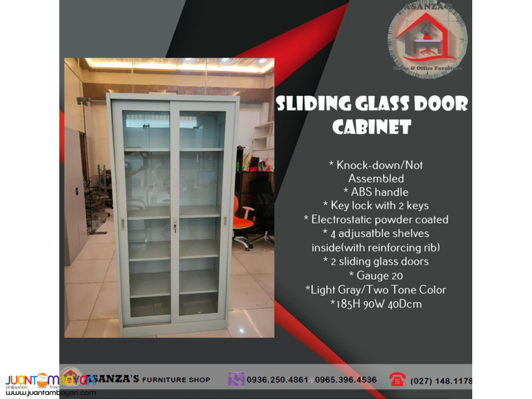 Sliding Glass Door Cabinet | Factory Price | Ready Made