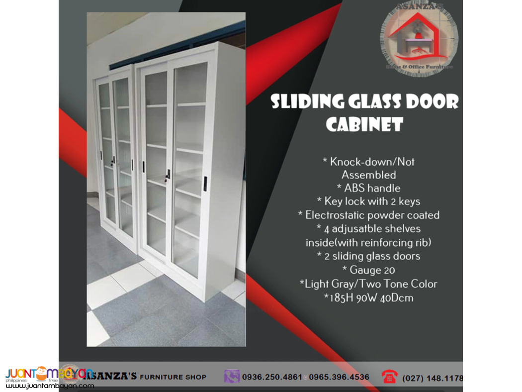 Sliding Glass Door Cabinet | Factory Price | Ready Made