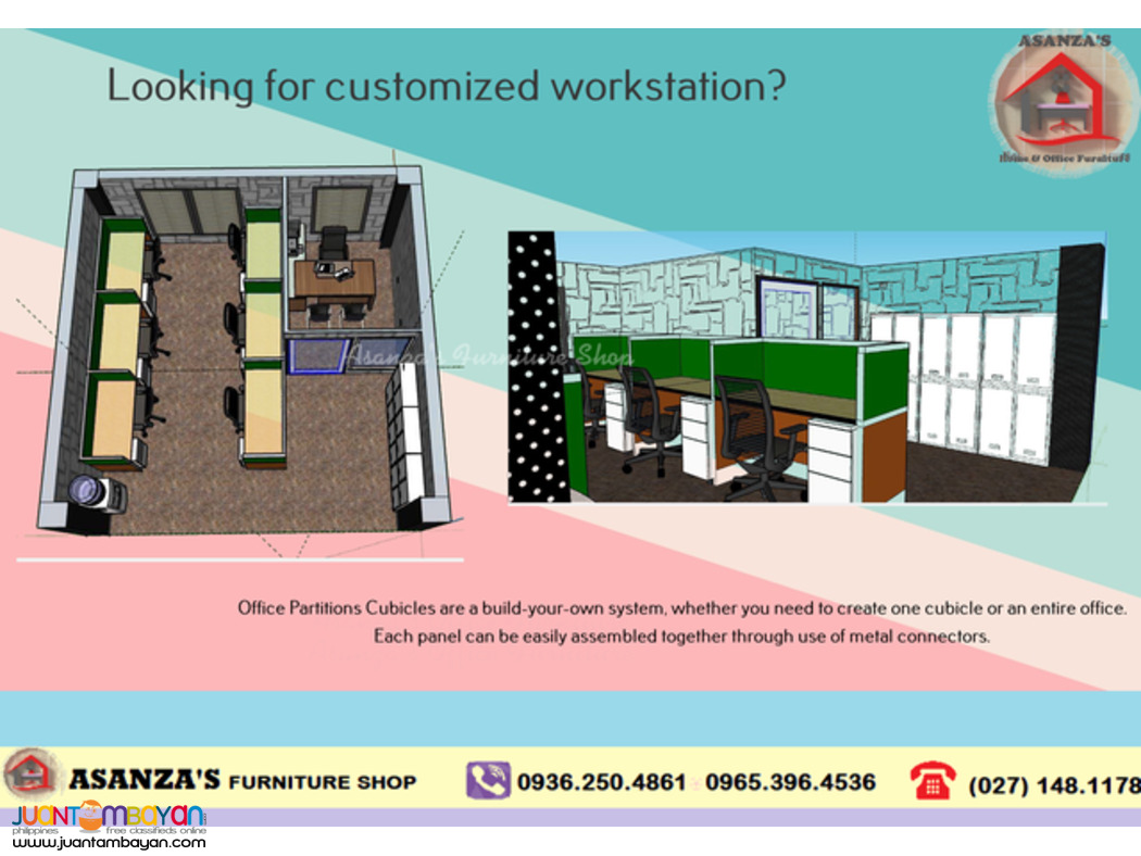 Modern Design | Office Partition-Workstation | Factory Price