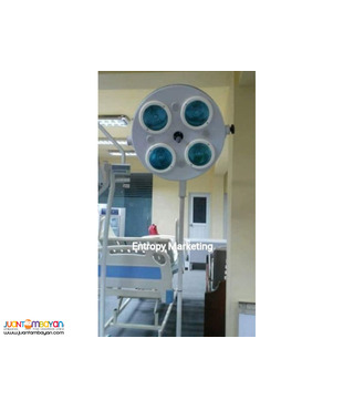 Vertical Shadowless OR lED Lamp with wheels