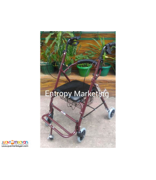 Rollator Walker with Footrest