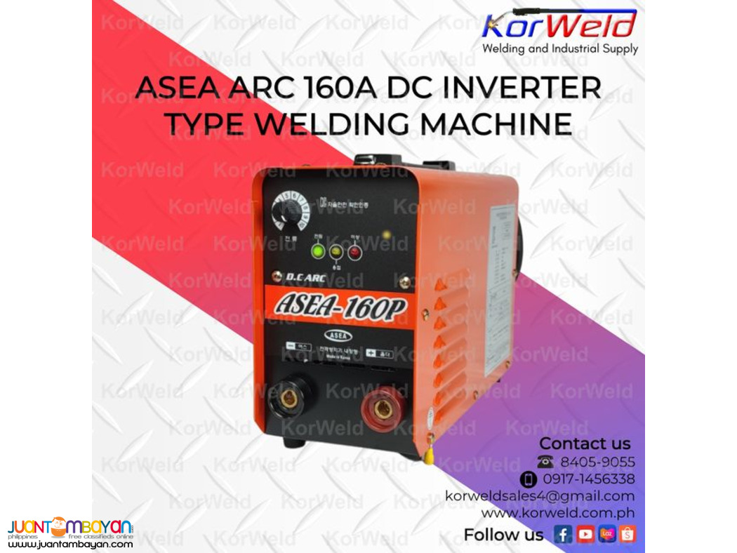 ASEA 160A Arc Welding DC Inverter Type (Made in korea)