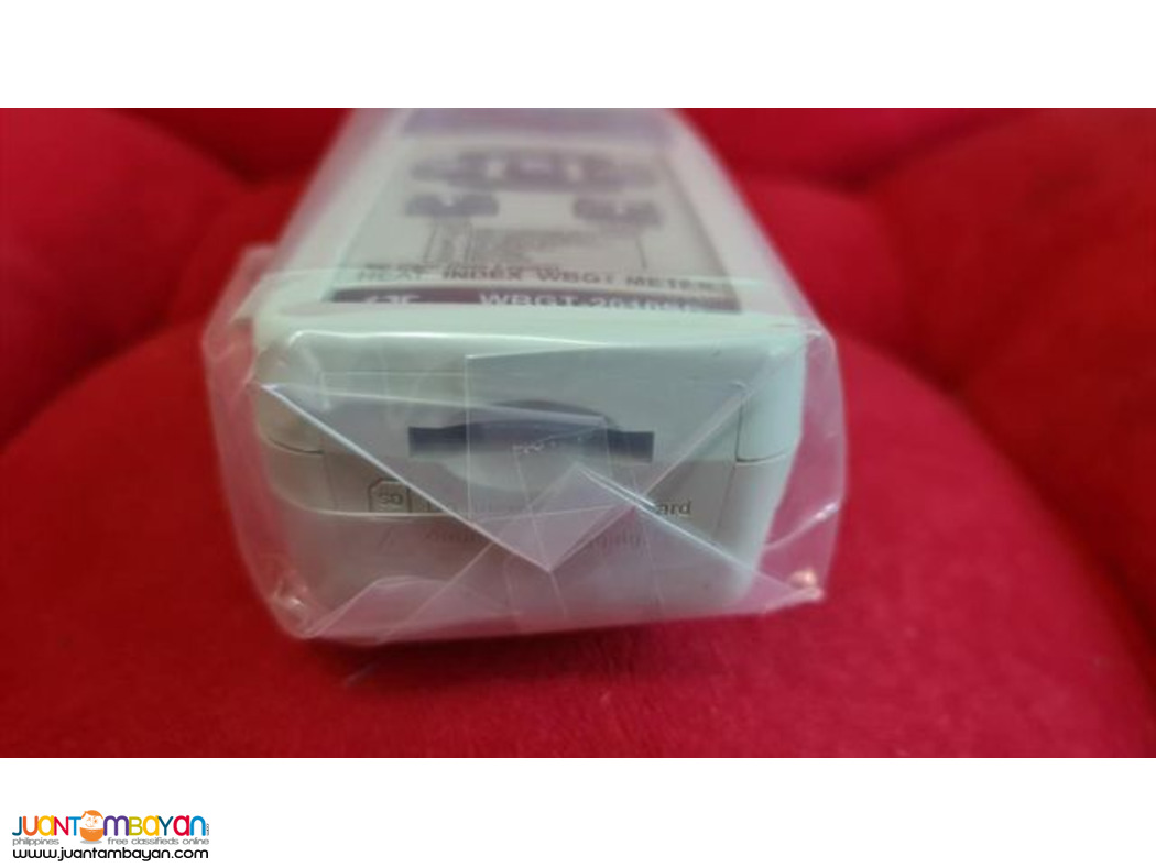 WBGT Meter Datalogger, Heat Stress Meter, Lutron WBGT-2010SD