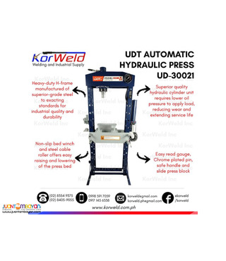 UDT Automatic Hydraulic Press UD-30021