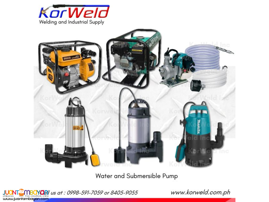 Water and Submersible Pump