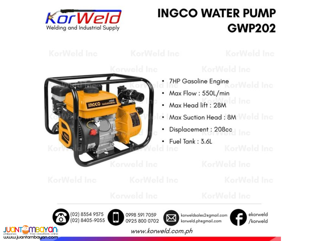 Water and Submersible Pump