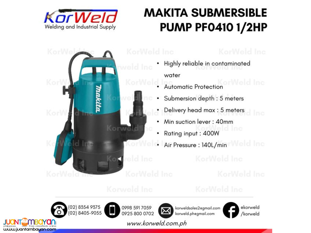 Water and Submersible Pump