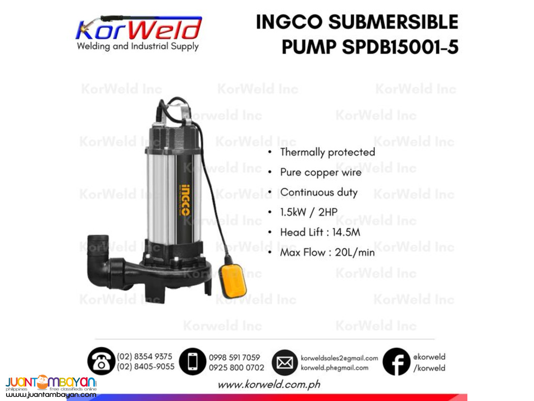 Water and Submersible Pump