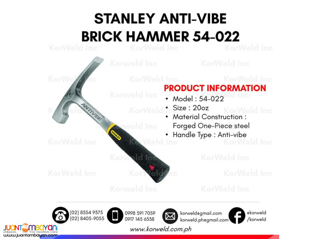 Stanley Tools: Aviation Snip, Hammer, Saw Blade Etc.