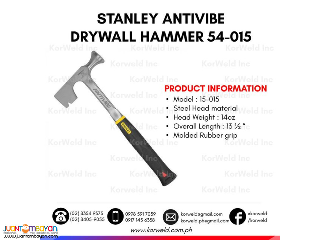 Stanley Tools: Aviation Snip, Hammer, Saw Blade Etc.